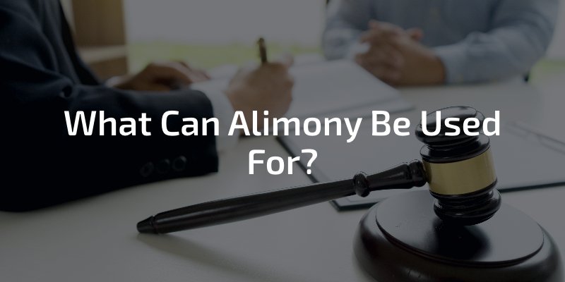 What Can Alimony Be Used For?