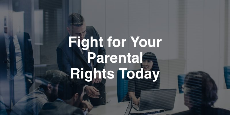 Fight for your parental rights today, child custody lawyers talking around a desk in an office